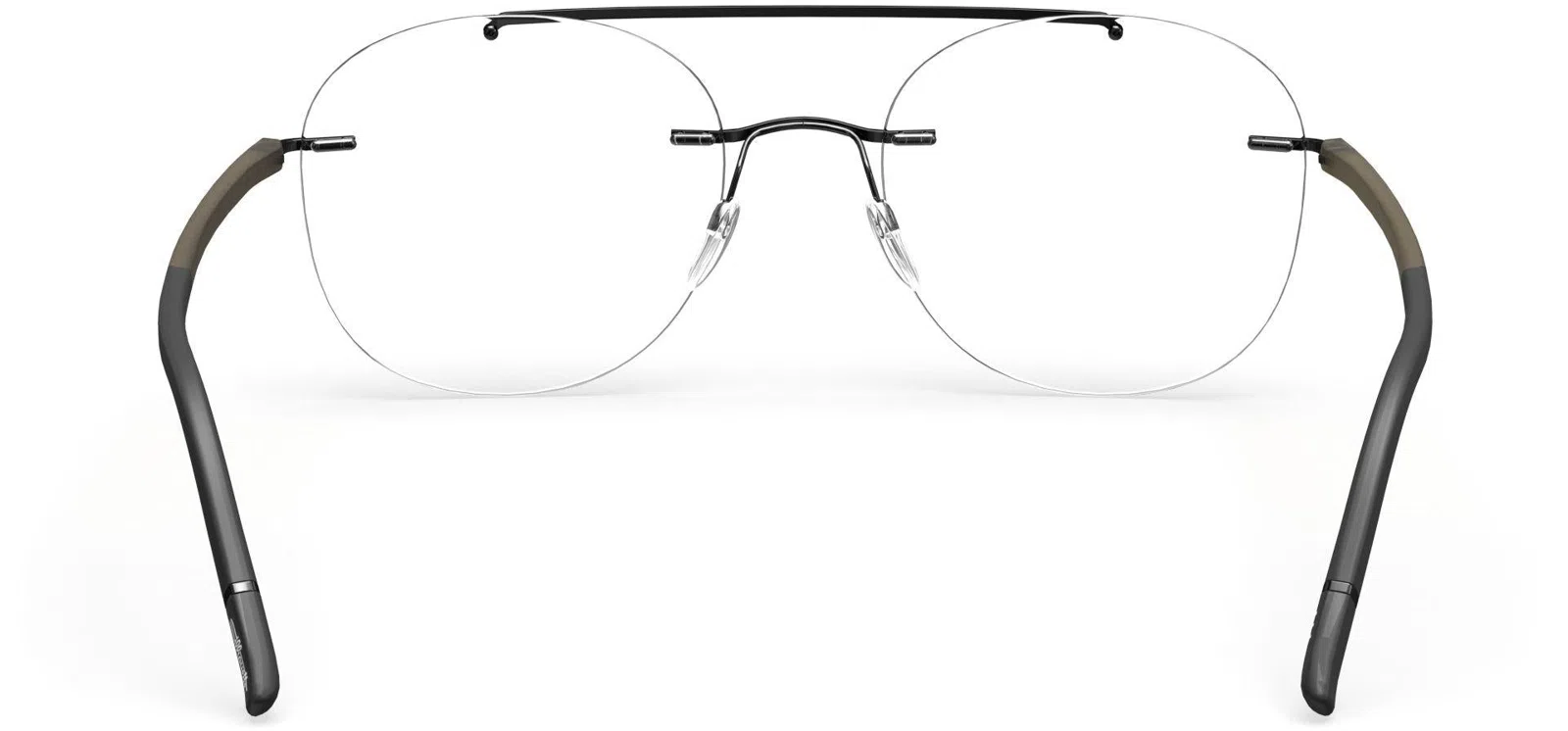 Silhouette The Wave Chassis Rimless 5567 Eyeglasses - view 23